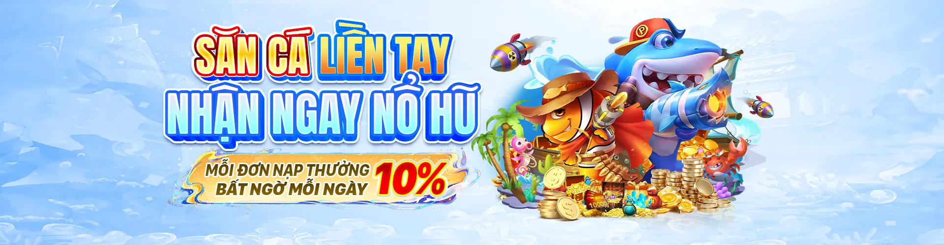 Hình ảnh chính trò chơi bắn cá TX666 với đồ họa sống động và các loại cá đa dạng